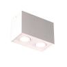 Lubinis šviestuvas BASIC SQUARE baltas dvigubas - 3 - 56,05 €