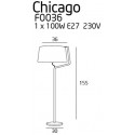 Toršeras CHICAGO juodas su juodu gaubtu - 3 - 255,58 €