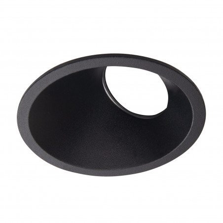 Lubiniai šviestuvai - Įleidžiamas šviestuvas BELLATRIX SIDE juodas, be LED modulio - 14,18 €