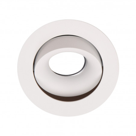 Lubiniai šviestuvai - Įleidžiamas šviestuvas BELLATRIX TILTED baltas, be LED modulio - 14,62 €