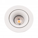 Lubiniai šviestuvai - Įleidžiamas šviestuvas BELLATRIX TILTED baltas, be LED modulio - 14,62 €