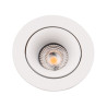 Lubiniai šviestuvai - Įleidžiamas šviestuvas BELLATRIX TILTED baltas, be LED modulio - 14,62 €