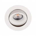 Lubiniai šviestuvai - Įleidžiamas šviestuvas BELLATRIX TILTED baltas, be LED modulio - 14,62 €