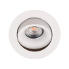 Lubiniai šviestuvai - Įleidžiamas šviestuvas BELLATRIX TILTED baltas, be LED modulio - 14,62 €