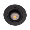 Lubiniai šviestuvai - Įleidžiamas šviestuvas BELLATRIX TILTED juodas, be LED modulio - 14,62 €