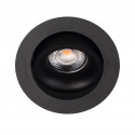 Lubiniai šviestuvai - Įleidžiamas šviestuvas BELLATRIX TILTED juodas, be LED modulio - 14,62 €