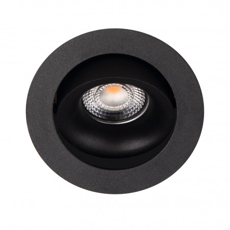 Lubiniai šviestuvai - Įleidžiamas šviestuvas BELLATRIX TILTED juodas, be LED modulio - 14,62 €