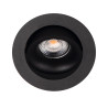 Lubiniai šviestuvai - Įleidžiamas šviestuvas BELLATRIX TILTED juodas, be LED modulio - 14,62 €