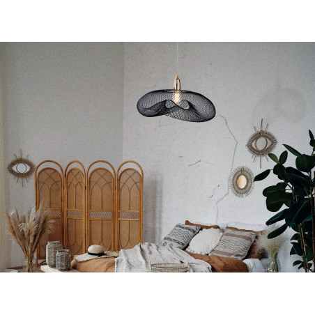 Pakabinami šviestuvai - Pakabinamas šviestuvas BREEZY juodas 45x66 cm - 0,00 €