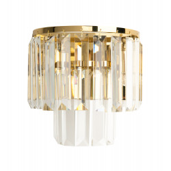 Sieniniai šviestuvai - Sieninis šviestuvas  MONACO aukso spalvos - 92,54 €