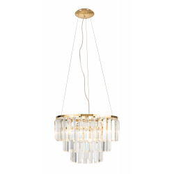 Pakabinami šviestuvai - Pakabinamas šviestuvas MONACO aukso spalvos Ø 42 cm - 396,12 €