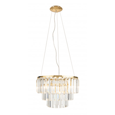 Pakabinami šviestuvai - Pakabinamas šviestuvas MONACO aukso spalvos Ø 42 cm - 396,12 €
