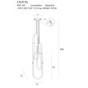Pakabinami šviestuvai - Pakabinamas šviestuvas OLIVIA III - 0,00 €