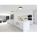 Lubiniai šviestuvai - Plafonas ROUNDY juodas IP54 - 0,00 €