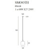 Pakabinami šviestuvai - Pakabinamas šviestuvas SMOOTH - 0,00 €