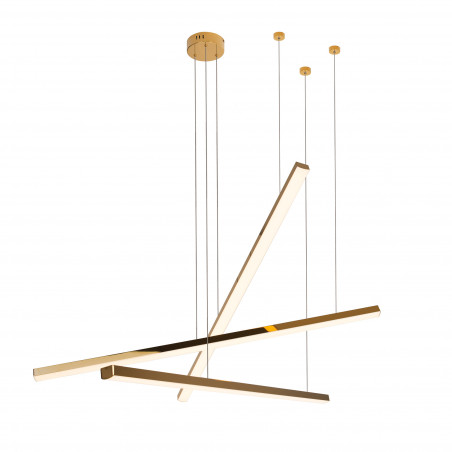 Pakabinami šviestuvai - Pakabinamas šviestuvas TRIO 3 aukso spalvos - 608,87 €