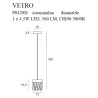 Pakabinami šviestuvai - Pakabinamas šviestuvas VETRO - 0,00 €