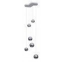 Pakabinami šviestuvai - Pakabinamas šviestuvas ZEN 6 chromo spalvos - 938,04 €