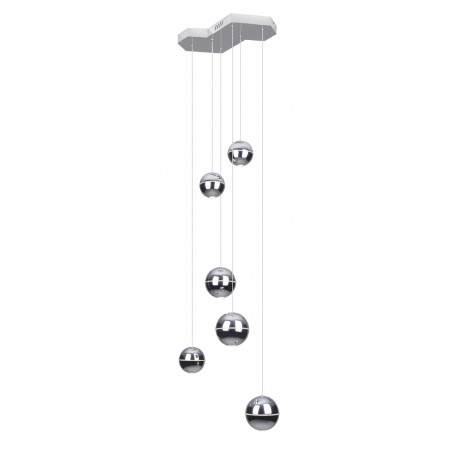 Pakabinami šviestuvai - Pakabinamas šviestuvas ZEN 6 chromo spalvos - 938,04 €