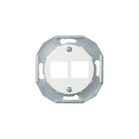 Renova baltas kompiuterinio lizdo dangtelis 2x RJ45 - 1 - 11,05 €