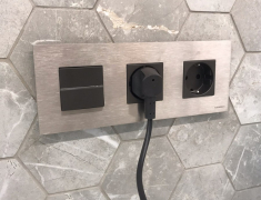 ABB Niessen elektros jungiklių instaliacija